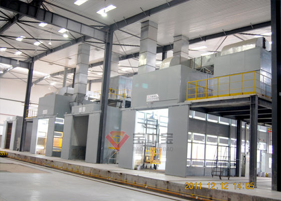 qualità Linea di produzione della verniciatura a spruzzo da stanza bollente ad alta temperatura per il veicolo nei militari fabbrica