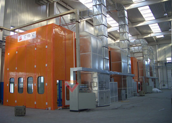 qualità Cabina di spruzzo piena di verniciatura del Downdraft del flusso d'aria della camera del bus per il veicolo fabbrica