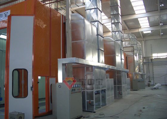 qualità Stanza media completa della pittura della porta della cabina di spruzzo del Downdraft del bus diesel del riscaldamento fabbrica