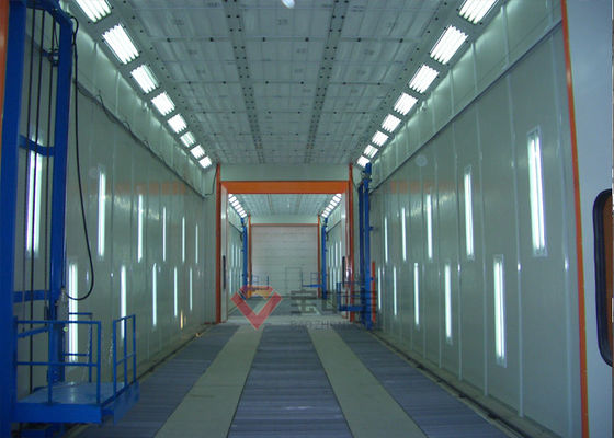 Ascensore dell'uomo in piattaforma elevatrice della cabina 3D della pittura del bus per la cabina di spruzzo del camion