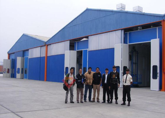qualità piattaforma di lavoro di sollevamento della cabina di spruzzo del camion di 15m per la verniciatura delle attrezzature della pittura del fornitore della Cina fabbrica