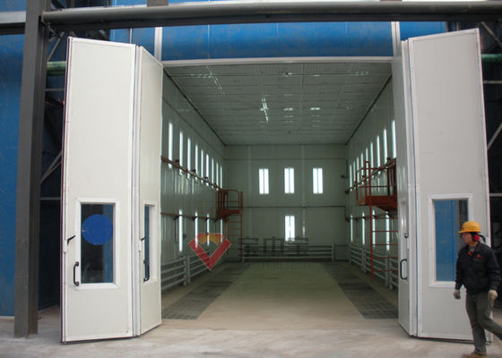 qualità Fan 1000 della luce laterale di Lux Bus Spray Booth With sulla cabina superiore della pittura del camion fabbrica