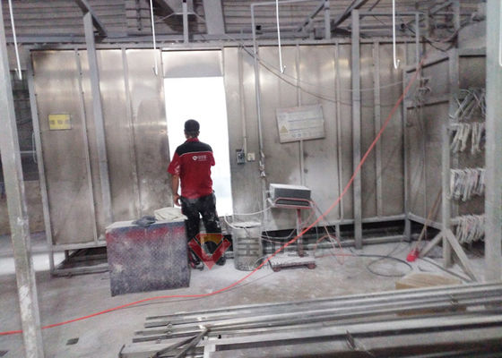 qualità Linea di pittura automatizzata attrezzatura industriale della mano della polvere di BZB fabbrica