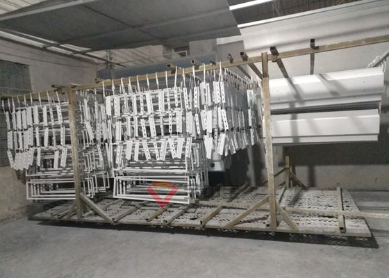 qualità Carrello per cottura della parte di metallo nella linea di rivestimento della polvere energia di risparmi per stanza bollente fabbrica