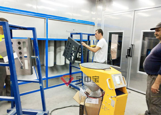 qualità Grande linea di mano della polvere del ciclone di TUV cabina della pittura da stanza bollente manuale fabbrica