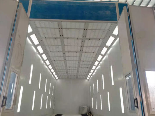 Cabina di spruzzo su misura del camion e del bus con la stanza leggera laterale della pittura 1000lux