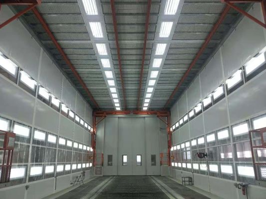 qualità Linea di mano ricoprente dell'attrezzatura BZB di Producting piena giù la cabina della pittura del progetto fabbrica