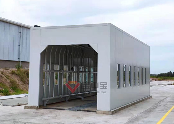 qualità Pioggia della cabina della prova per la stanza di ispezione di Mini Bus High Pressure Water Leackage fabbrica