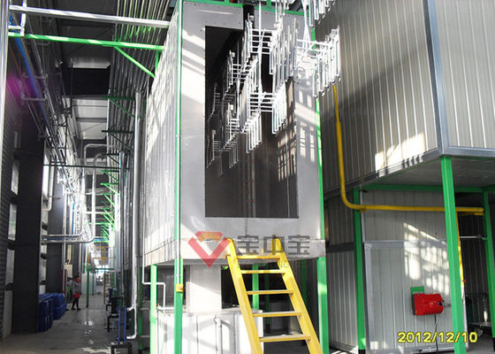 qualità Linea di rivestimento della polvere di stile del tunnel per le componenti di industria fabbrica