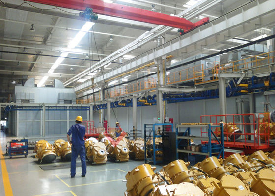 qualità Grande linea di produzione di verniciatura per il veicolo della costruzione della cabina di spruzzo di XCMG fabbrica