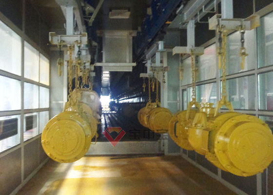 qualità Spolverizzi la linea di mano attrezzatura per la linea di pittura di Autatic delle componenti del veicolo della costruzione fabbrica