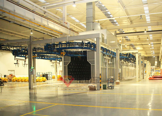 qualità Stanza bollente per la linea di pittura componente del veicolo pesante linea di mano della polvere fabbrica