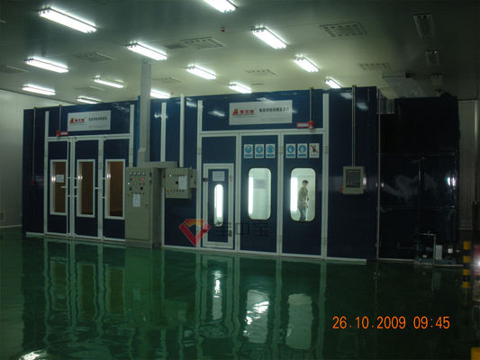 qualità La cabina di spruzzo bollente industriale su misura per le parti aerei/del treno dipinge la linea cabina aerospaziale della pittura fabbrica