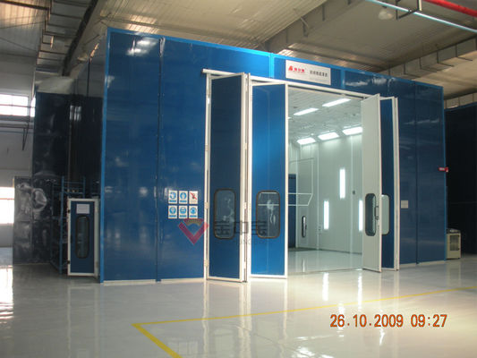 qualità La cabina di spruzzo bollente industriale su misura per le parti aerei/del treno dipinge la linea cabina aerospaziale della pittura fabbrica