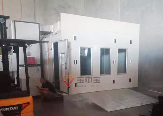 qualità Cabina di spruzzo standard automatica dell'AU/NZS della stanza dello spruzzo della pittura con l'esterno della scatola leggera fabbrica
