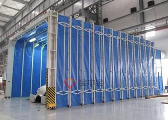 qualità Cabina di spruzzo telescopica della pittura per la grande stanza resistente della pittura di industria dei pezzi in lavorazione fabbrica
