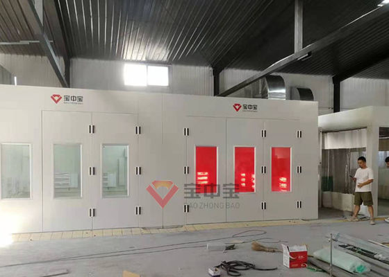 Cabina della pittura di calore di accensione infrarossa per la stanza della pittura del Downdraft dell'automobile