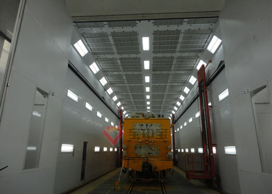 qualità Il treno della cabina della pittura della metropolitana spruzza le cabine con le attrezzature del carrello fabbrica