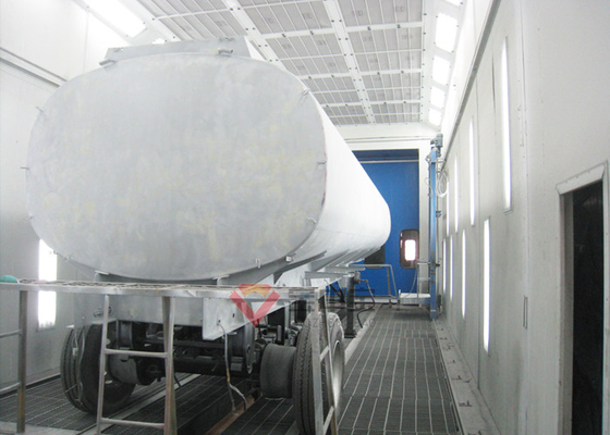 Linea di produzione di industria della cabina di spruzzo del serbatoio dell'olio attrezzature della pittura dell'autocisterna