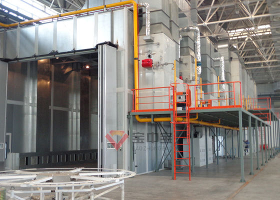 qualità Linea di pittura di industria per la linea di pittura delle lame di energia eolica del generatore eolico fabbrica
