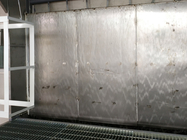 Cabina di spruzzo manuale della cortina d'acqua di Bzb del substrato d'acciaio