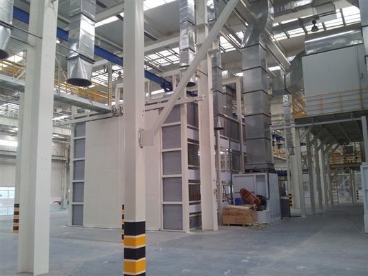 Cabina liquida automatica della pittura di produzione di industria