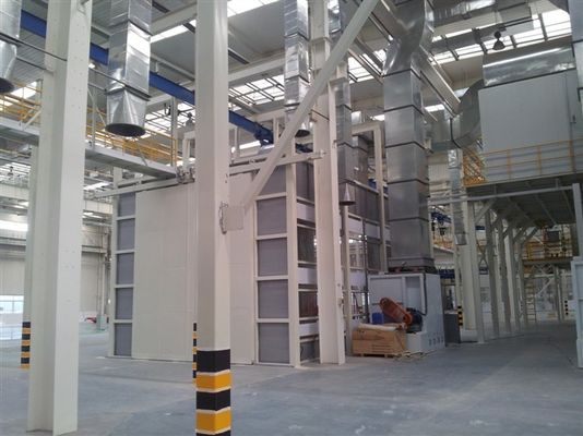 qualità Cabina liquida automatica della pittura di produzione di industria fabbrica