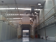 Forte substrato superiore 2.5m Min Painting Production Line del ferro del fan